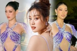 Hoa hậu Khánh Vân nhan sắc ngày càng thăng hạng khi làm khách mời sự kiện