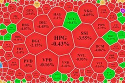 Cổ phiếu lao dốc cả loạt, VN-Index mất sạch đà tăng tháng 8