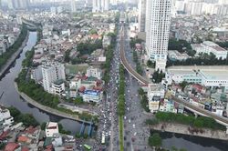 Hà Nội tiếp tục thí điểm phân làn đường Nguyễn Trãi đến cuối năm 2022