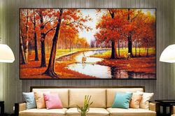Cách trang trí phòng khách đậm chất thu đơn giản, đẹp mắt