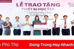 Trao tặng 10 bộ máy tính cho trường THCS Phú Lộc