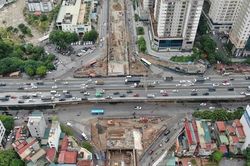 Hầm chui Lê Văn Lương 700 tỷ sắp thông xe