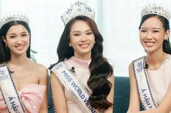 Top 3 Miss World Vietnam 2022 đề cập đến những chuyện gây tranh cãi trong giới người đẹp