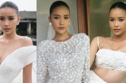 Hoa hậu Ngọc Châu đầy cuốn hút khi hóa cô dâu xinh đẹp trong loạt ảnh váy cưới