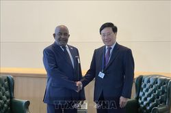 Khóa họp 77 ĐHĐ LHQ: Việt Nam thúc đẩy hợp tác với Cuba, Canada và Comoros