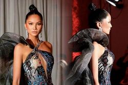 H'Hen Niê chứng tỏ đẳng cấp của Top 5 Miss Universe 2018 tại Milan Fashion Week
