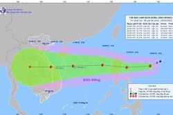 Trong 96 đến 120 giờ tới, bão Noru có khả năng đi vào đất liền và suy yếu