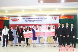 Dai-ichi Sơn La chi trả hơn 1,3 tỷ đồng quyền lợi bảo hiểm khách hàng