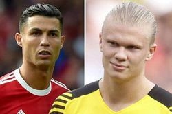 C.Ronaldo kém xa Haaland ở Ngoại hạng Anh
