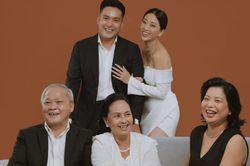Liêu Hà Trinh khoe ảnh đại gia đình, lần đầu tiết lộ diện mạo của mẹ chồng Việt kiều