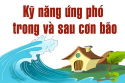 Kỹ năng ứng phó trong và sau bão