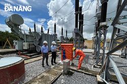 Điện lực miền Trung sẵn sàng phương án cung cấp điện, ứng phó với bão Noru