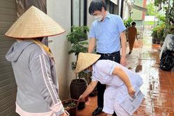 Tăng phòng ngừa, không để dịch sốt xuất huyết bùng phát mạnh ở huyện Thường Tín