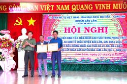 Bảo Lâm: Biểu dương người cao tuổi trong Phong trào Toàn dân bảo vệ an ninh tổ quốc