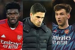Arsenal nguy cơ mất 8 trụ cột trước trận gặp Tottenham