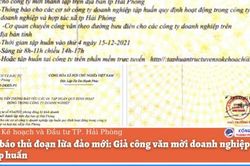 Mạo danh Sở KH&ĐT thu tiền tập huấn doanh nghiệp