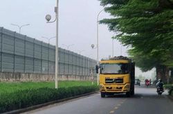 Đường gom cao tốc Pháp Vân - Cầu Giẽ có nguy cơ xuống cấp