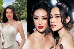 Khi các nàng hậu nhà Sen Vàng và Hoàn Vũ đứng chung một khung hình: Mười phân vẹn mười!