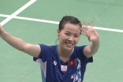 'Hotgirl' Thùy Linh làm bùng nổ giải cầu lông Vietnam Open