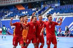 Đội tuyển futsal Việt Nam thắng trận thứ hai tại giải futsal châu Á