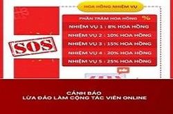 Bị lừa 1 tỷ đồng khi làm cộng tác viên thanh toán online