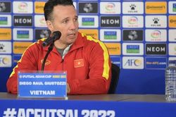 HLV Diego Giustozzi: Mong đợi màn trình diễn của futsal Việt Nam trước Nhật Bản