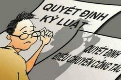Quảng Ngãi: Hàng loạt cán bộ công chức, viên chức bị kỷ luật và buộc thôi việc