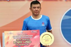Hoàng Nam rơi chức vô địch trên sân nhà