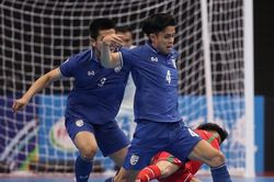 Thái Lan là đội đầu tiên của Đông Nam Á giành vé vào tứ kết giải futsal châu Á