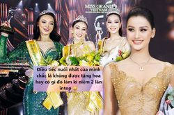Hương Ly ẩn ý Top 5 Miss Grand VN: Tiếc nuối nhất của mình là không được tặng hoa kỉ niệm dù 2 lần intop