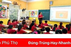 Toàn tỉnh có 387 sản phẩm tham gia thi xây dựng thiết bị dạy học số