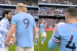 Gundogan 'cướp' bóng từ tay Haaland cho Foden sau trận derby Manchester
