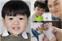 Thêm ảnh chưa từng công bố cực khôi ngô của con trai ruột Đàm Vĩnh Hưng