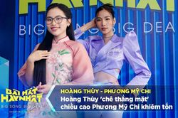 'Chê' chiều cao Phương Mỹ Chi, Hoàng Thùy muốn tặng đôi guốc 2 tấc cho đàn em