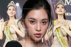 Miss Grand Đoàn Thiên Ân bị so sánh với Hoa hậu Tiểu Vy, sở hữu gương mặt 'mém' tỉ lệ vàng