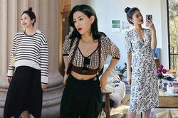 4 bí kíp diện trang phục họa tiết không bị rối mắt