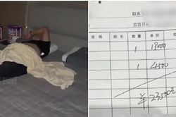 Khách đến cửa hàng, nằm thử tấm đệm đắt tiền rồi ngủ say sưa, tỉnh dậy phản ứng thế nào?