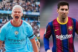Guardiola gây tranh cãi khi so sánh Haaland với Messi