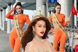 Đoàn Thiên Ân chính thức lên đường đến Miss Grand International 2022: Khí chất ngời ngời như 'chiến binh'