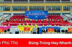 Phú Thọ giành Huy chương Vàng giải vô địch Đá cầu đồng đội quốc gia
