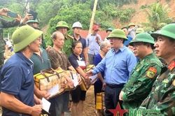 Tỉnh Nghệ An tập trung nguồn lực khắc phục hậu quả lũ quét tại huyện Kỳ Sơn