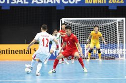 Đội tuyển futsal Việt Nam dừng bước ở tứ kết Giải vô địch futsal châu Á 2022