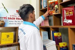Tủ sách thanh niên chào mừng Đại hội Đoàn các cấp nhiệm kỳ 2022 - 2027