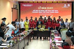 50 vận động viên tài năng Việt Nam được hỗ trợ 5 tỷ đồng