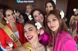 Thiên Ân bận rộn tại Miss Grand International 2022