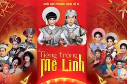 NSƯT Kim Tử Long 'tái ngộ' Ngọc Huyền với vở cải lương 'Tiếng trống Mê Linh'
