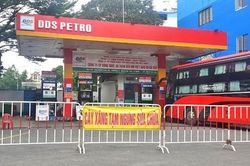 Nhiều cửa hàng kinh doanh xăng dầu ở TPHCM hết xăng