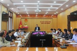 Nhanh chóng triển khai công tác hậu cần phục vụ Festival Hoa Đà Lạt lần thứ IX