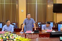 Đoàn công tác của Bộ Lao động, Thương binh và Xã hội làm việc với UBND tỉnh