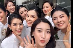 Chủ tịch CLB Hà Nội hỏi thăm ngày cưới của hoa hậu Đỗ Mỹ Linh